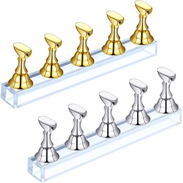 Acrylic Nail Display Stands - Magnetic and Vibrant