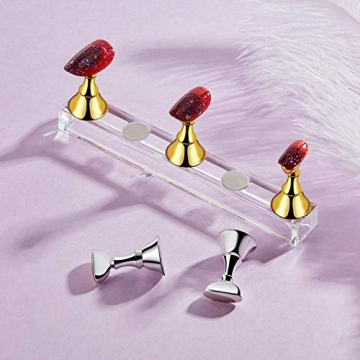 Acrylic Nail Display Stands - Magnetic and Vibrant