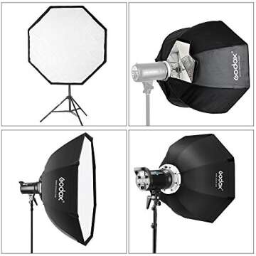 Godox 120cm Octagon Umbrella Softbox for Studio Photography