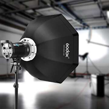 Godox 120cm Octagon Umbrella Softbox for Studio Photography