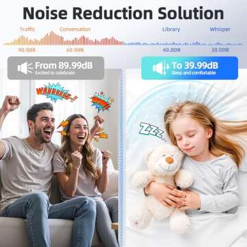 8 Pack Large Acoustic Panels Sound Absorbing with Self-Adhesive, 47.2”*23.6”*0.36” High Densit...