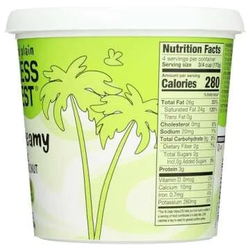 HARMLESS HARVEST Organic Unsweetened Plain Rich & Creamy Coconut Yogurt, 24 OZ