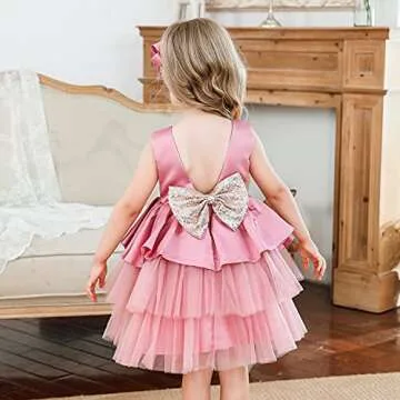 NNJXD Baby Girl Princess Dress for Special Occasions