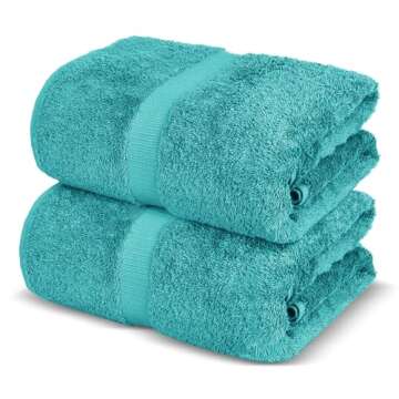Towel Bazaar Premium Cotton Super Soft and Absorbent Turkish Towels