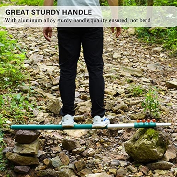 HUNKENR Extendable Tree Pruner Pole Saw for Easy Trimming