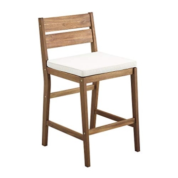 Walker Edison Acacia Wood Outdoor Chair Set - Stylish & Durable