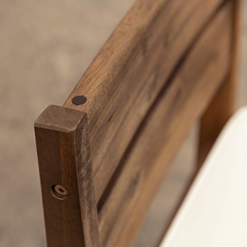 Walker Edison Acacia Wood Outdoor Chair Set - Stylish & Durable