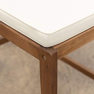 Walker Edison Acacia Wood Outdoor Chair Set - Stylish & Durable