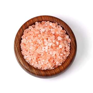 The Spice Lab Himalayan Salt - Coarse 5 Pound - Pink Himalayan Salt is Nutrient and Mineral Dense for Health - Gourmet Pure Crystal Kosher & Natural Certified