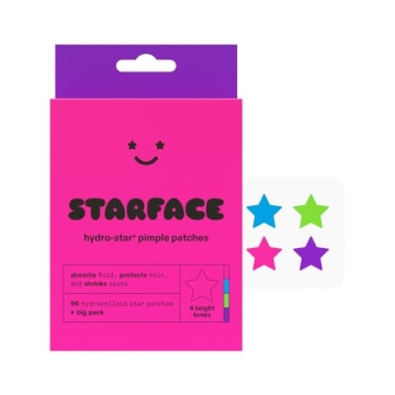 Cute Starface Hydro-Stars Pimple Patches for Effective Care