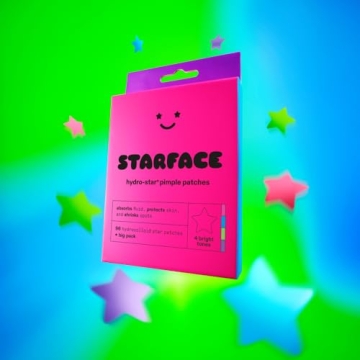 Cute Starface Hydro-Stars Pimple Patches for Effective Care