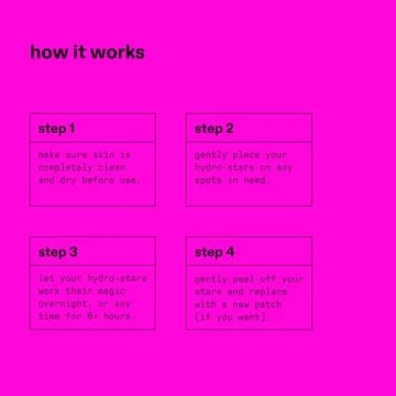 Cute Starface Hydro-Stars Pimple Patches for Effective Care