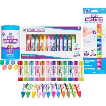 Tub Works® My Bath Colors™ Creative Bath Toy Set for Kids