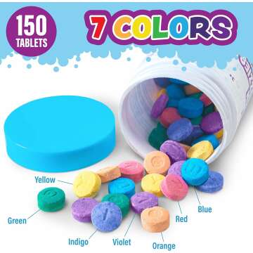 Creative Tub Works® My Bath Colors™ Toy Set for Kids