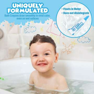 Creative Tub Works® My Bath Colors™ Toy Set for Kids