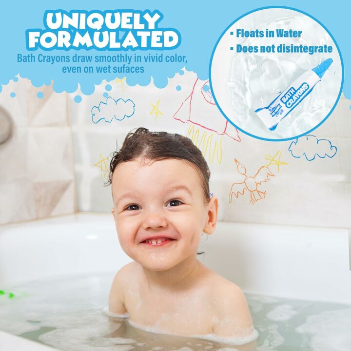 Creative Tub Works® My Bath Colors™ Toy Set for Kids