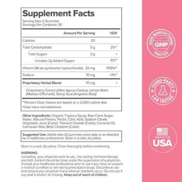 O Positiv FLO PMS Relief Gummies - Natural PMS Support