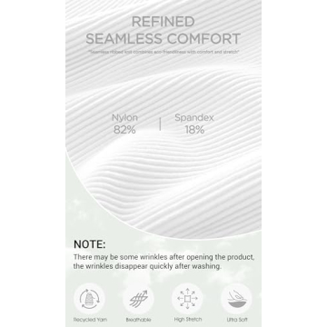 ODODOS Women's Seamless Rib-Knit Crop Tank Tops 3-Pack