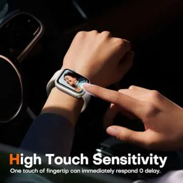 LϟK 6 Pack Apple Watch Series 9/8/7 41mm Screen Protector & Apple Watch 40mm Series 6/5 Screen [Upgrade Soft Film] Self-Healing Flexible TPU Film Ultra-thin Screen Protector for Apple Watch 41mm, 40mm