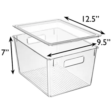 ClearSpace X-Large Bins for Kitchen and Pantry Organization