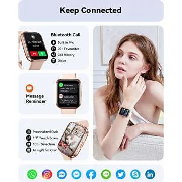 ENOMIR Smart Watches for Women - Fitness Watch with Call & Alexa