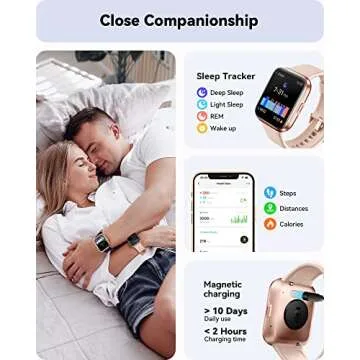 ENOMIR Smart Watch for Women - Health & Fitness Tracker