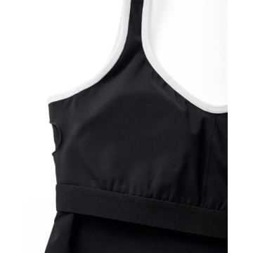 SUUKSESS Sweetheart Neckline Sports Bra Stylish Workout Top