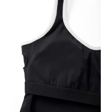 SUUKSESS Sweetheart Neckline Sports Bra Stylish Workout Top