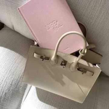 LIFE&Style Planner by Leonie Hanne, Daily Lifestyle Journal for Gratitude, Work, and Wellness with Reflective Prompts, Weekly Goal Planning, Style Insights, 90-Day Planner, Undated (Light Pink)