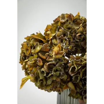 TOPIA Silk Dried Hydrangea Flowers for Elegant Decor