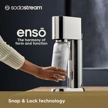 SodaStream Enso Sparkling Water Maker - Eco-Friendly & Stylish