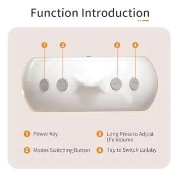 FEISIKE Crib Mobile Motor with 3 Modes and 35 Lullabies