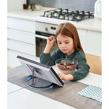 Almoz Swivel and Tilt Stand for Echo Show 15 & Tablets