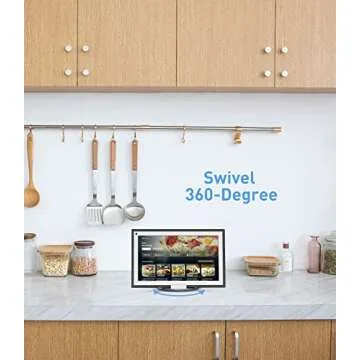 Almoz Swivel and Tilt Stand for Echo Show 15 & Tablets