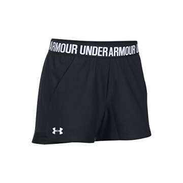 Under Armour Women's UA Play Up 2.0 Shorts MD Black