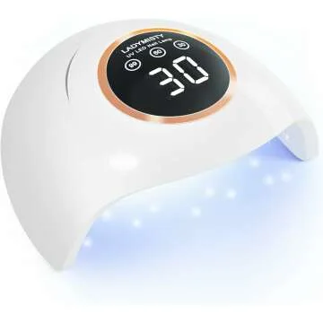 72W UV LED Nail Lamp with Auto Sensor & Timer