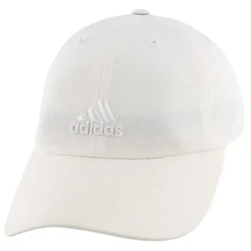 adidas Women's Saturday Hat, Relaxed fit Athletic Adjustable Cotton Baseball Cap, White/1.0, One Siz...
