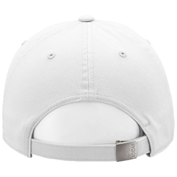 adidas Women's Saturday Hat, Relaxed fit Athletic Adjustable Cotton Baseball Cap, White/1.0, One Size