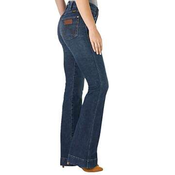 Wrangler Women's Retro High Rise Trouser Jean
