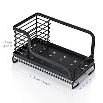 Rustproof ODesign Kitchen Sink Organizer with Drip Tray