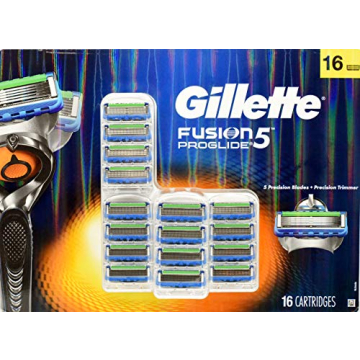 Gillette Fusion5 ProGlide 16 Cartridge Blades for Men