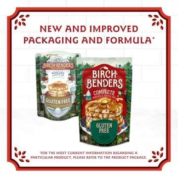 Birch Benders Gluten-Free Pancake and Waffle Mix Pack of 3