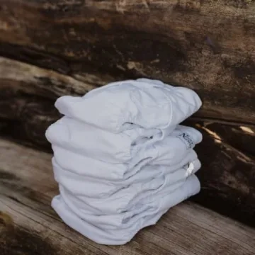 Nora's Nursery Cloth Diapers 7 Pack with Inserts