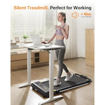 UREVO 2 in 1 Folding Treadmill for Home and Office