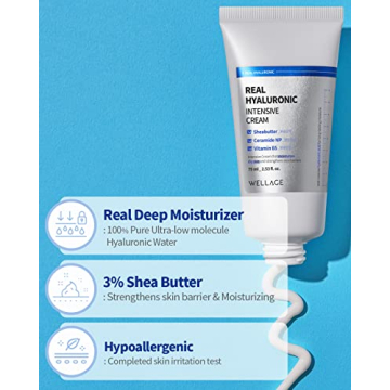 Wellage Real Hyaluronic Intensive Cream 75ml for Hydration
