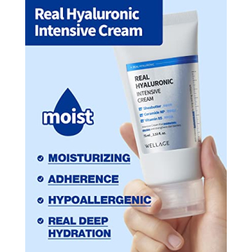 Wellage Real Hyaluronic Intensive Cream 75ml for Hydration