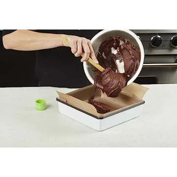 COOKINA Cuisine Reusable Baking Mat – 100% Non-Stick, Easy to Clean Cooking Sheet for Gas, Electric, Toaster and Convection Ovens, Beige