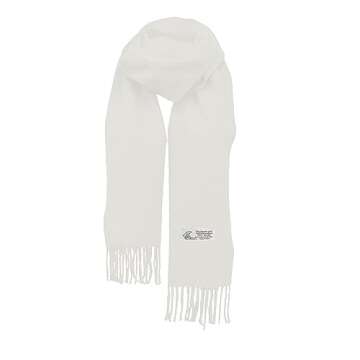 Glory Max Unisex Plain Solid Color Winter Scarf Cashmere Feel Soft Classic 72"x12" (White)