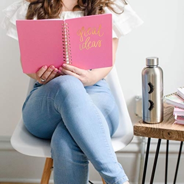 Sweet Water Decor Motivational Spiral Notebook for Her