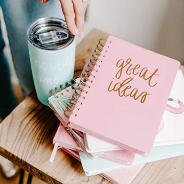 Sweet Water Decor Motivational Spiral Notebook for Her